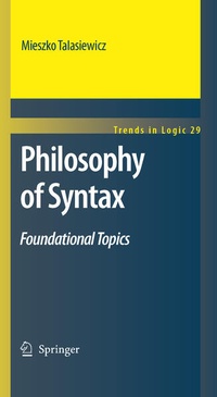 Enlarge image Cover: Philosophy of Syntax - Springer