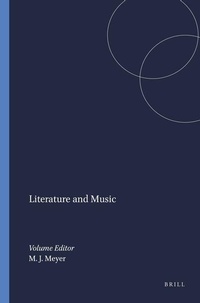 Enlarge image Cover: Literature and Music - Rodopi