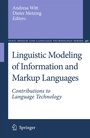 Cover: Linguistic Modeling of Information and Markup Languages - Springer