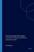 Cover: Fenomenologia del enigma - Rodopi