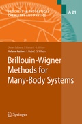 Cover: Brillouin-Wigner Methods for Many-Body Systems - Springer