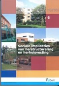 Cover: Sociale implicaties van herstructurering en herhuisvesting - Delft University Press