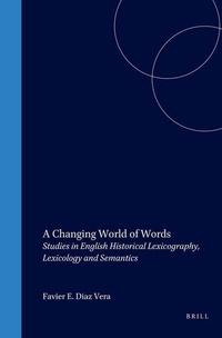 Abbildung von: A Changing World of Words - Rodopi