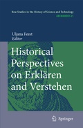 Cover: Historical Perspectives on Erkl&auml;ren and Verstehen - Springer