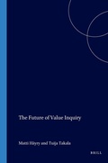Cover: The Future of Value Inquiry - Rodopi