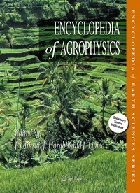 Enlarge image Cover: Encyclopedia of Agrophysics - Springer