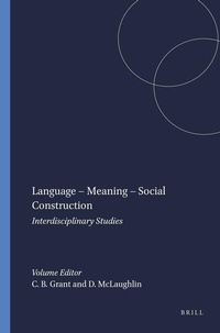Enlarge image Cover: Language - Meaning - Social Construction - Rodopi
