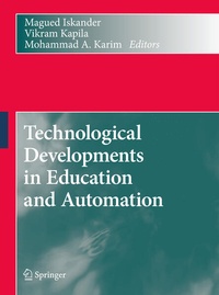 Enlarge image Cover: Technological Developments in Education and Automation - Springer