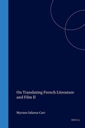 Cover: On Translating French Literature and Film II - Rodopi