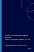 Cover: Heroes and Heroism in German Culture - Rodopi