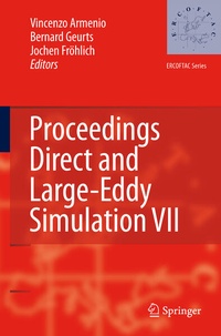 Enlarge image Cover: Direct and Large-Eddy Simulation VII - Springer