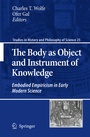 Cover: The Body as Object and Instrument of Knowledge - Springer