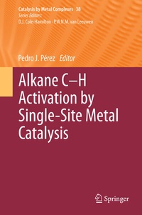Abbildung von: Alkane C-H Activation by Single-Site Metal Catalysis - Springer