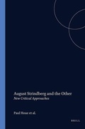 Cover: August Strindberg and the Other - Rodopi