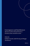 Cover: Convergences and Interferences - Rodopi