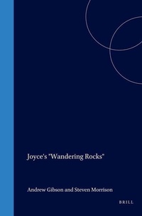 Enlarge image Cover: Joyce's "Wandering Rocks" - Rodopi