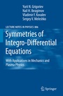 Cover: Symmetries of Integro-Differential Equations - Springer