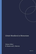 Cover: Libuse Monikova in Memoriam - Rodopi