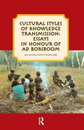 Cover: Cultural styles of knowledge transmission - Aksant Academic Publishers