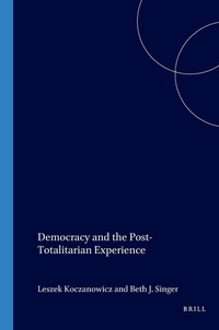 Enlarge image Cover: Democracy and the Post-Totalitarian Experience - Rodopi