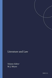 Enlarge image Cover: Literature and Law - Rodopi