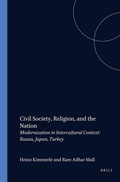 Cover: Civil Society, Religion, and the Nation - Rodopi
