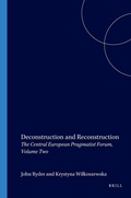 Cover: Deconstruction and Reconstruction - Rodopi