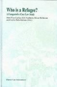 Enlarge image Cover: Who Is a Refugee?:A Comparative Case Law Study - Kluwer Law International