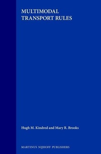 Abbildung von: Multimodal Transport Rules - Kluwer Law International