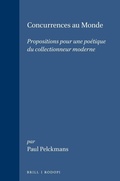 Cover: Concurrences au Monde - Rodopi