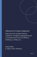Cover: Advances in Corpus Linguistics - Rodopi