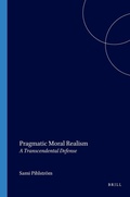 Cover: Pragmatic Moral Realism - Rodopi