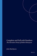 Cover: Complete and Full with Numbers - Rodopi
