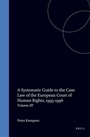 Cover: A Systematic Guide to the Case-Law of the European Court of Human Rights - Kluwer Law International