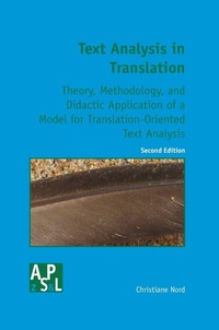 Abbildung von: Text Analysis in Translation - Rodopi