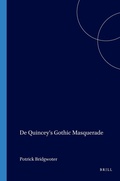 Cover: De Quincey's Gothic Masquerade - Rodopi