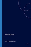 Cover: Reading Notes - Rodopi