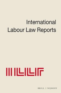 Abbildung von: International Labour Law Reports - Kluwer Law International