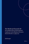 Cover: The Medieval Chronicle III - Rodopi