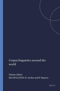 Cover: Corpus linguistics around the world - Rodopi