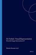 Cover: On Verbal / Visual Representation - Rodopi