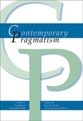 Cover: Contemporary Pragmatism: v. 1,No. 2 - Rodopi