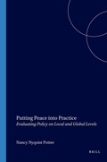 Cover: Putting Peace into Practice - Rodopi