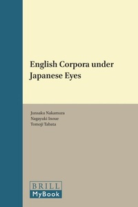 Abbildung von: English Corpora under Japanese Eyes - Rodopi