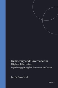 Abbildung von: Democracy and Governance in Higher Education - Kluwer Law International