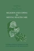 Cover: Religion and Coping in Mental Health Care - Rodopi