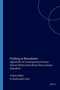Enlarge image Cover: Pushing at Boundaries - Rodopi