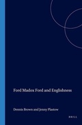 Cover: Ford Madox Ford and Englishness - Rodopi