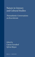 Cover: Nature in Literary and Cultural Studies - Rodopi