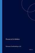 Cover: Proust et le theatre - Rodopi